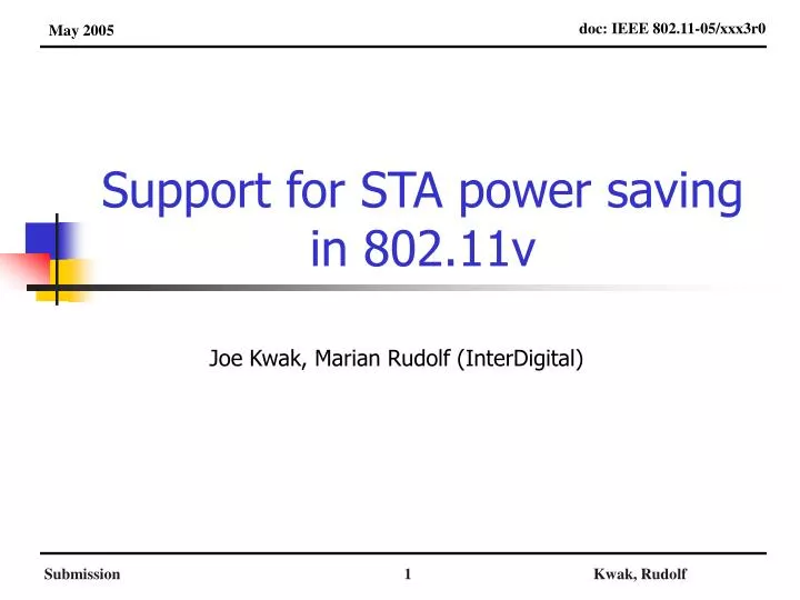 support for sta power saving in 802 11v