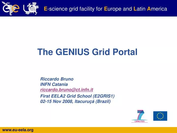 the genius grid portal