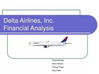 Delta Airlines, Inc. Financial Analysis