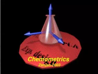 Chemometrics Zanjan-2003