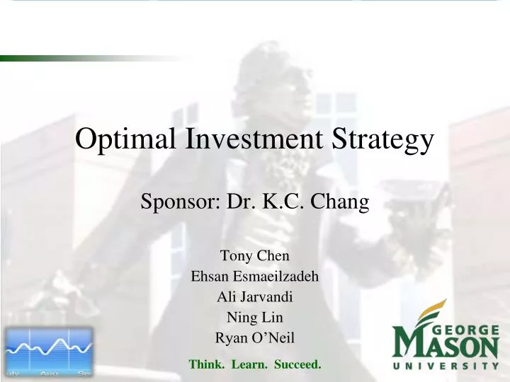 optimal investment strategy