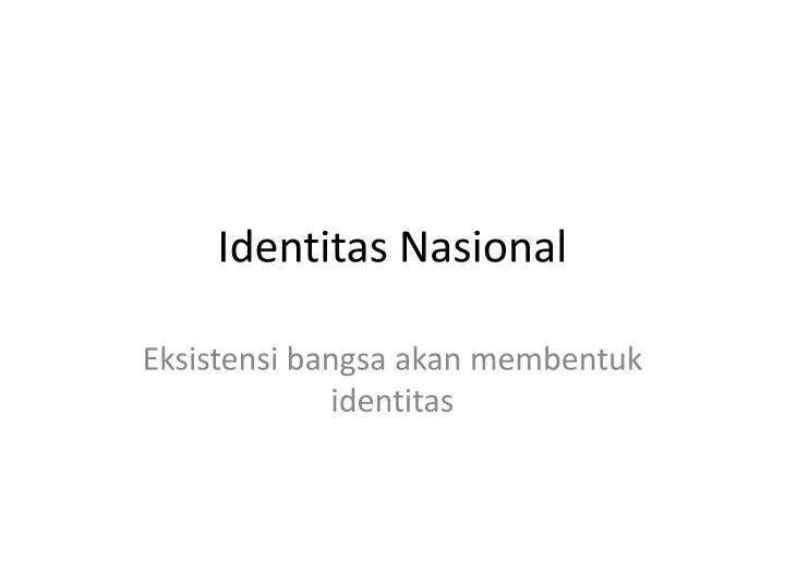 identitas nasional