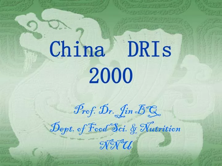 china dris 2000