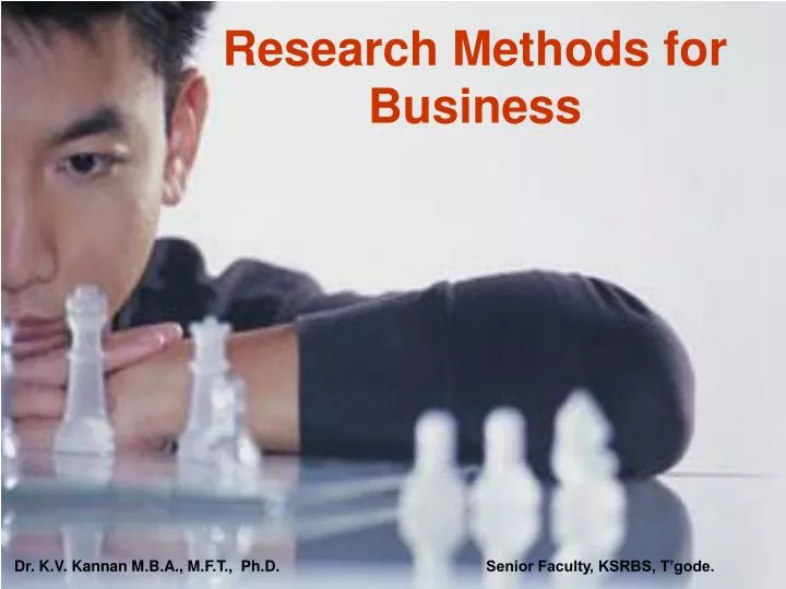 research methods for business