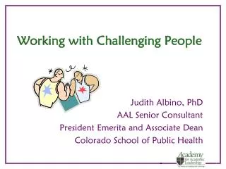 Working with Challenging People