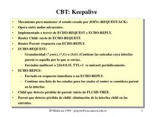 cbt keepalive