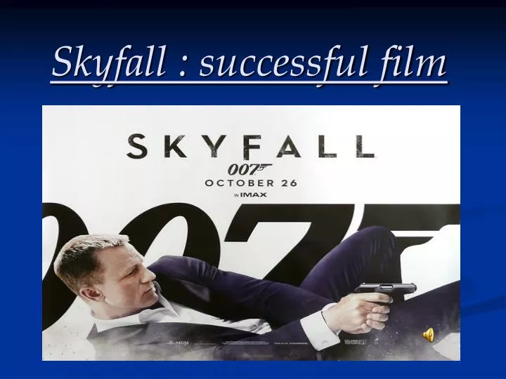 skyfall successful film