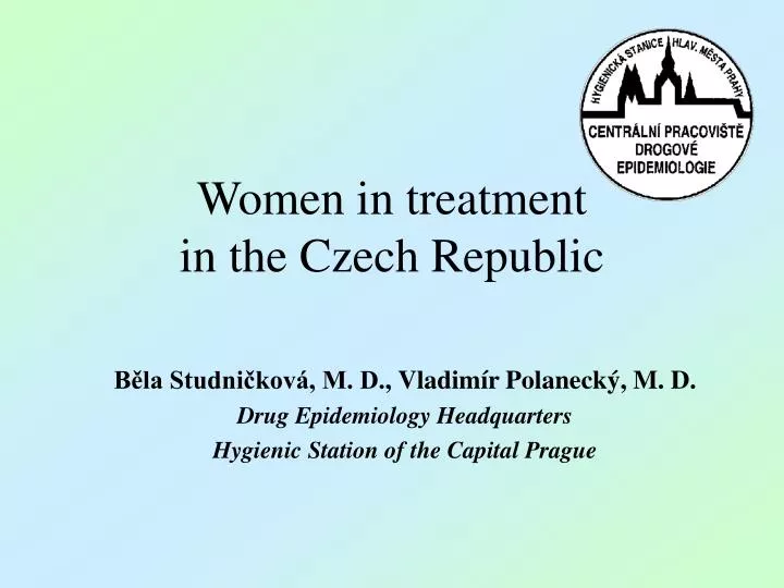 women in treatment in the czech republic