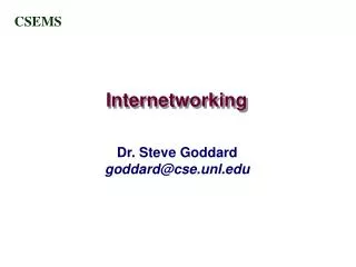 Internetworking