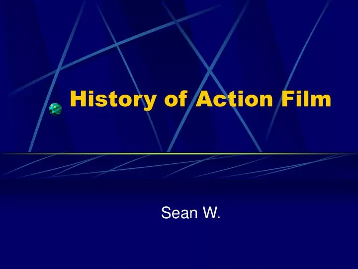 history of action film