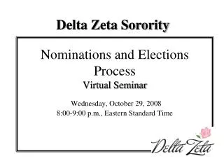 Delta Zeta Sorority
