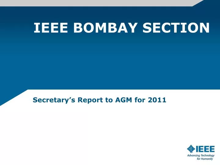ieee bombay section