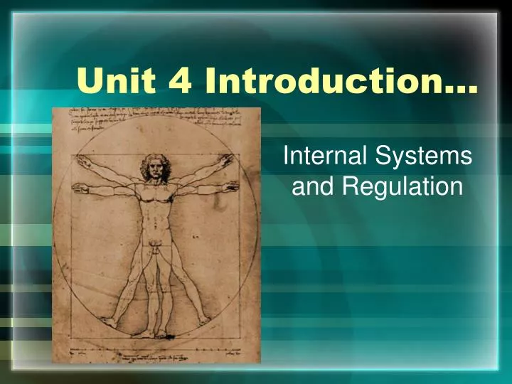 unit 4 introduction