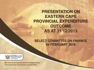 Summary of provincial receipts Summary of expenditure by vote &amp; economic classification