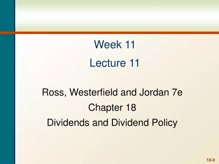 week 11 lecture 11
