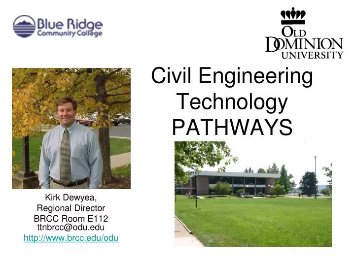 civil engineering technology pathways