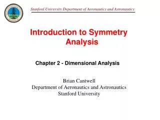 Introduction to Symmetry Analysis