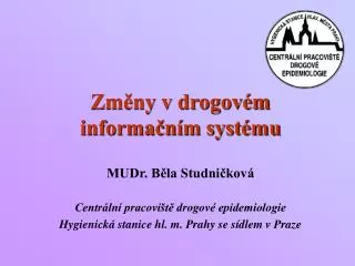 zm ny v drogov m informa n m syst mu
