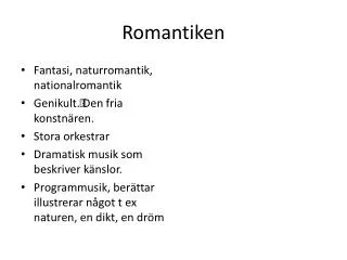 romantiken