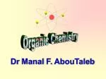 Organic Chemistry - slide 1