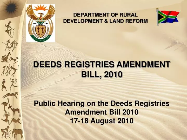 department of rural development land reform
