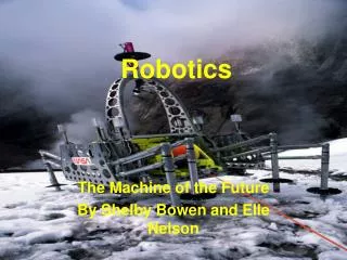 Robotics