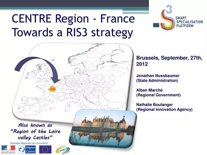 centre region france towards a ris3 strategy