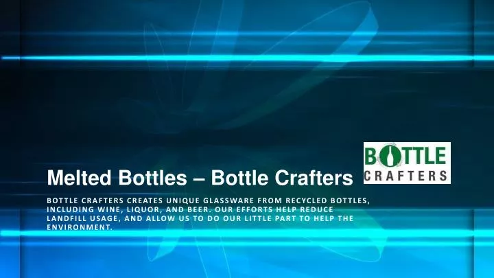 melted bottles bottle crafters