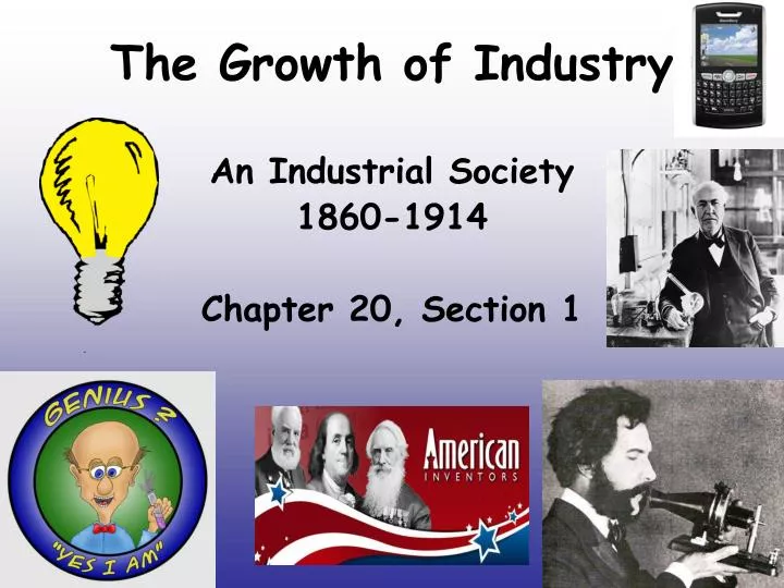 the growth of industry