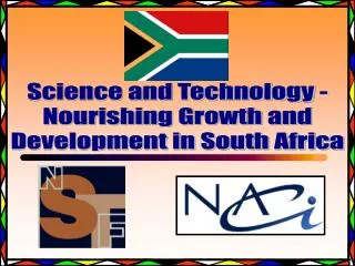 Science and Technology - Nourishing Growth and Development in South Africa