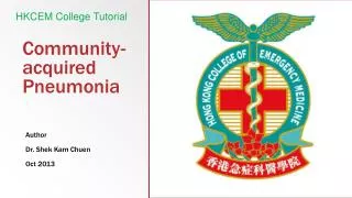 Community-acquired Pneumonia
