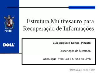 estrutura multitesauro para recupera o de informa es