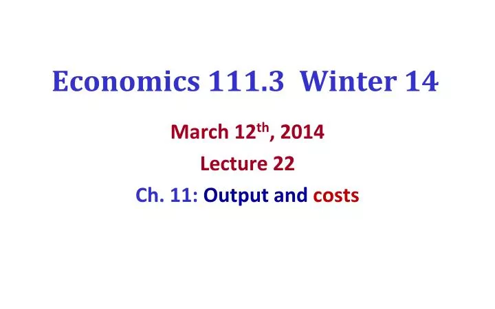 economics 111 3 winter 14