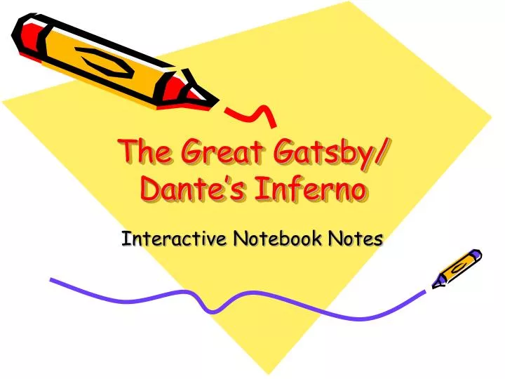 the great gatsby dante s inferno