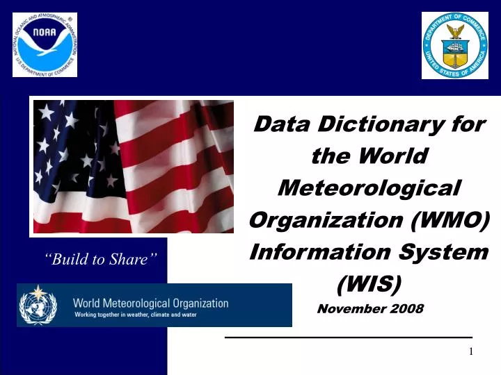 data dictionary for the world meteorological organization wmo information system wis november 2008
