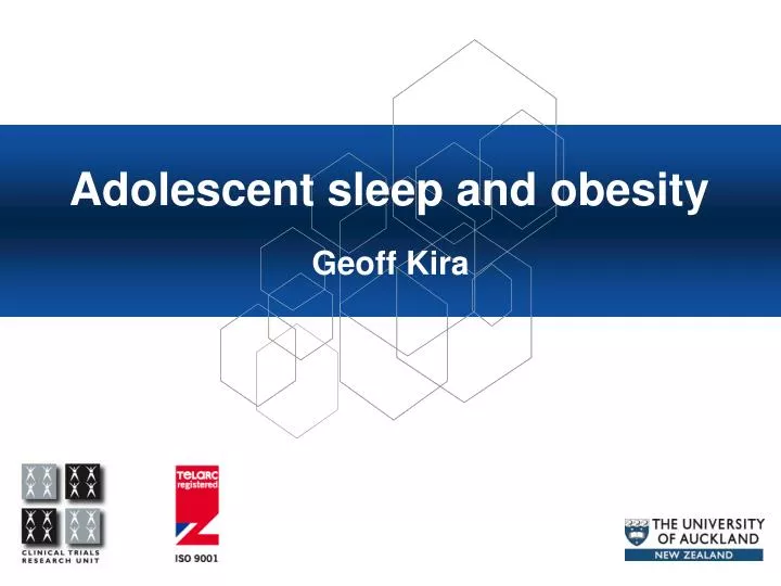 adolescent sleep and obesity