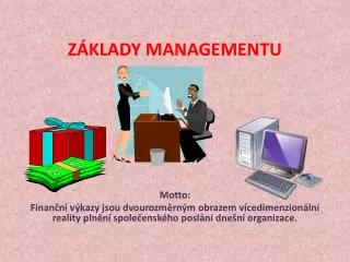 z klady managementu