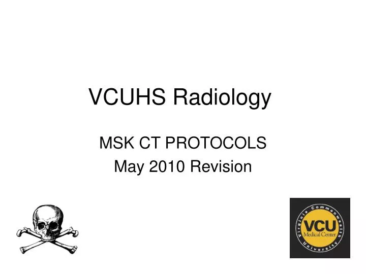 vcuhs radiology