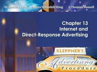 Chapter 13 Internet and Direct-Response Advertising
