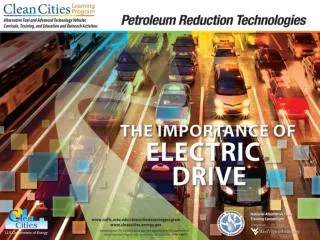 Objectives Describe how electric drive vehicles may help improve public health