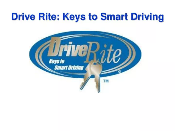 drive rite keys to smart driving