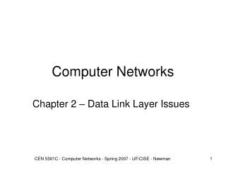 Computer Networks