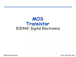 MOS Transistor