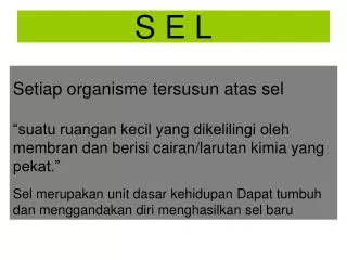 s e l