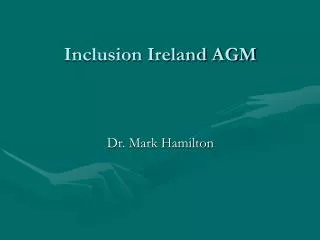 Inclusion Ireland AGM
