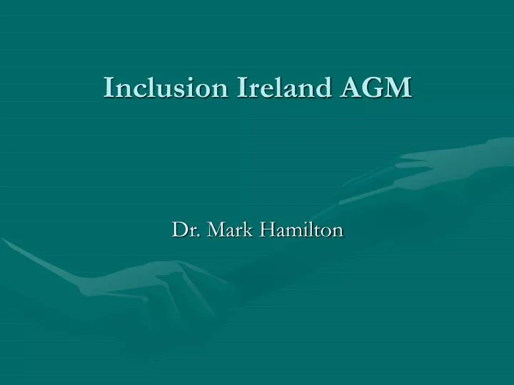 inclusion ireland agm