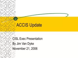 ACCIS Update