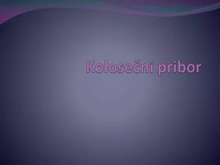 kolose ni pribor