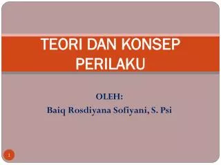 PPT - SIKAP DAN PERILAKU PowerPoint Presentation, Free Download - ID ...