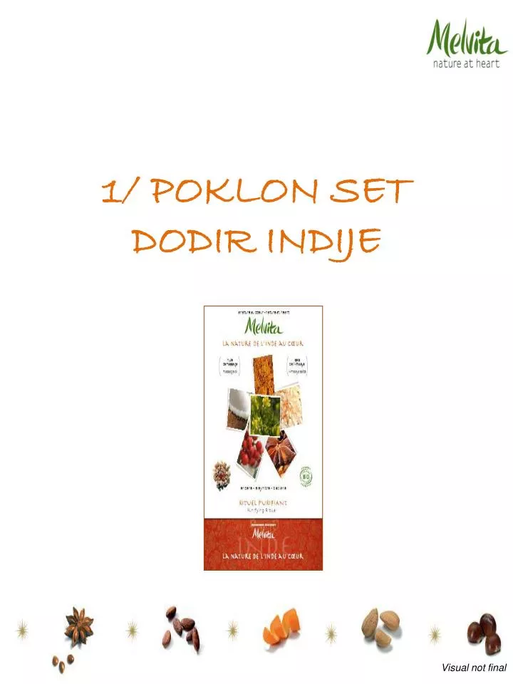 1 poklon set dodir indije